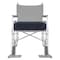 Fleming Supply Seat Cushion 4" Thick Foam Pad with Handle, Washable Cover, Comfort, Support in Car, Desk (Navy Blue) 267310TNS - alternate 1
